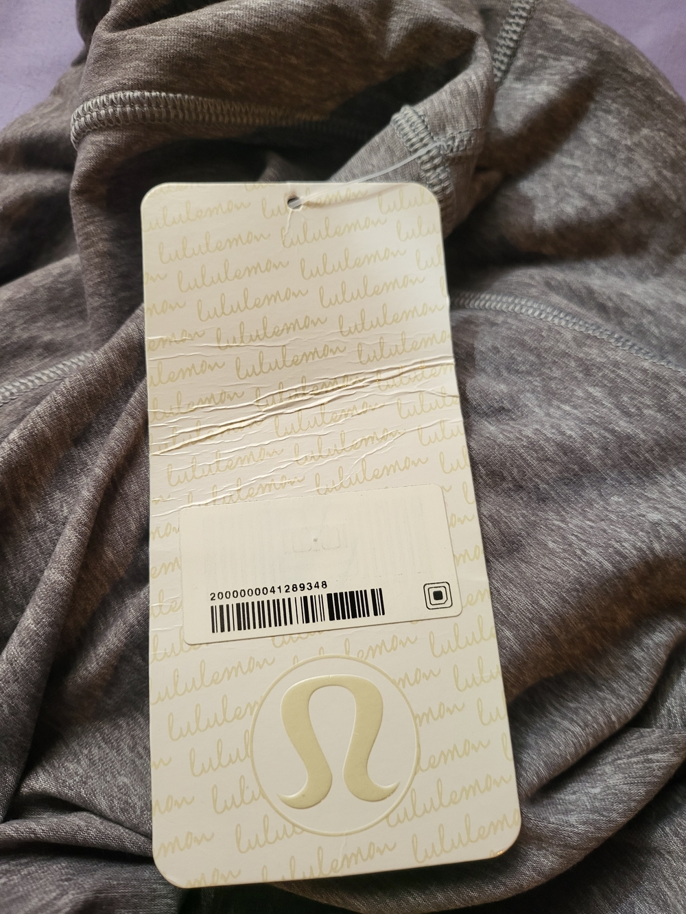 NWT lululemon athletica Heather Grey High-Waist Leggings - Picture 6 of 7